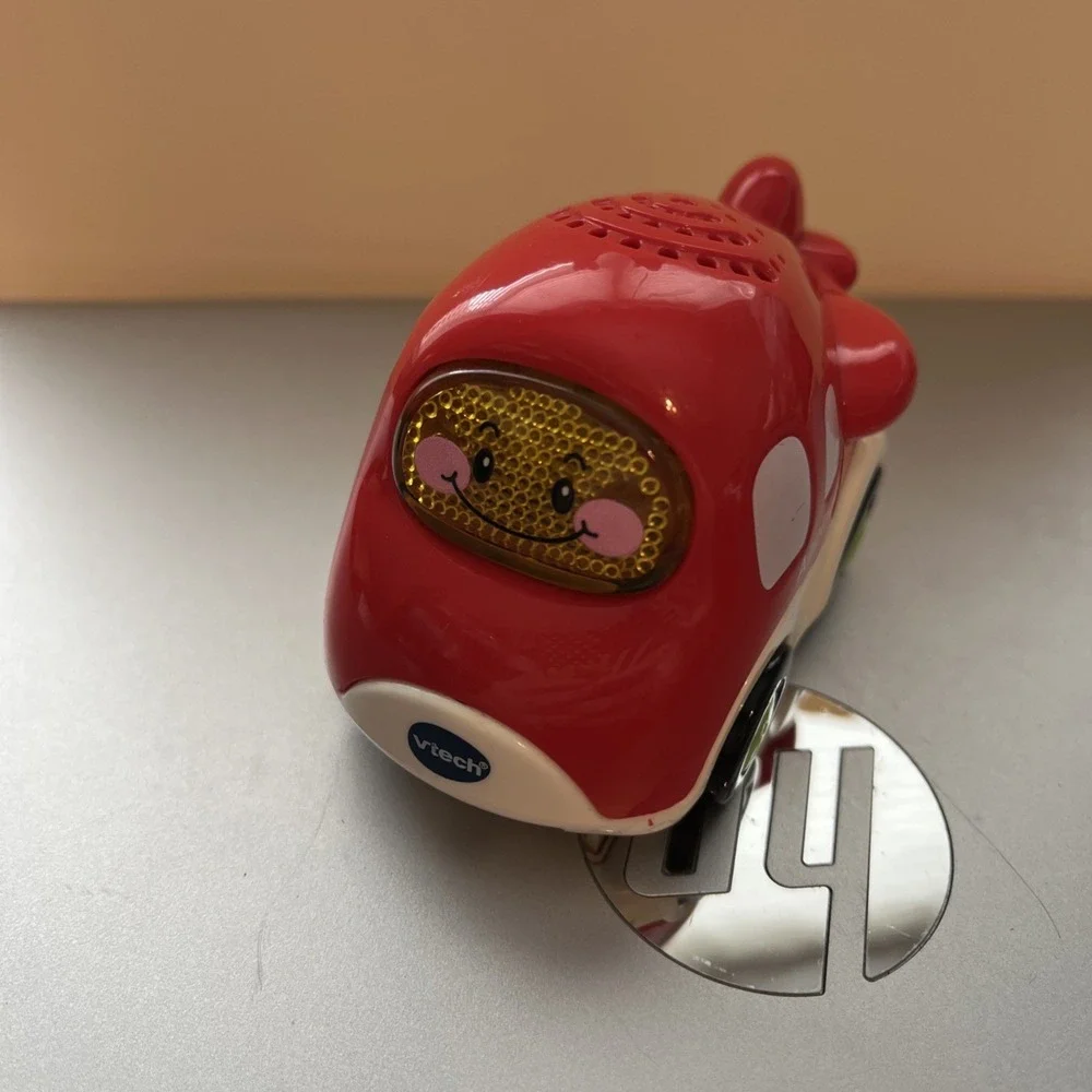 Vtech Go Go Smart Wheels Red Airplane Tested And Works!